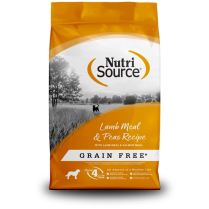 NS NutriSource GF LG Breed Lamb Meal & Peas 26lb