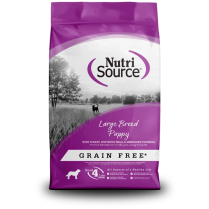 NS NutriSource GF Puppy LG Breed Recipe 26lb