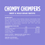 NS Element Treats Chompy Chompers Beef & Bison 6oz (12)