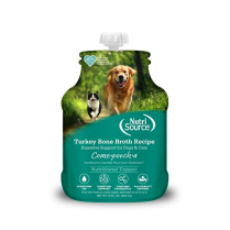 NS NutriSource Come-Pooch-A Turkey Broth Recipe 12oz (12)