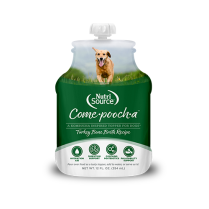 NS NutriSource Come-Pooch-A Turkey Broth Recipe 12oz (12)