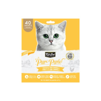 KIT CAT WET PurrPurees Chicken & Fiber (Hairball) 40x15g