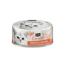 KIT CAT WET Complete Cuisine Pure Chicken & Salmon 24x70g