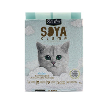 KIT CAT SoyaClump Soybean Litter Baby Powder CASE 6x2.5kg