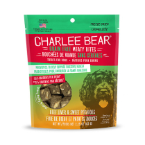 CHARLEE BEAR Meaty Bites Beef Lvr w/SwPot 2.25oz (BIL) (12)