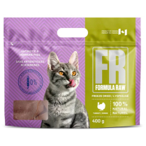 FORMULA RAW CAT FD Raw Turkey 400g (20)