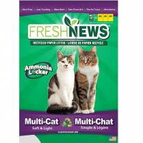 Fresh News Multi-Cat Paper Pellet Scented Litter 11.3kg/25lb