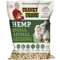CAG Cranky Frank Hemp Small Animal Bedding 25L/7.5lb NEW