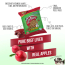BBP Mini Bits Beef Liver Plus Apple Pillow Packs 12x18g (5)