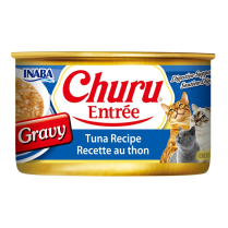 INA Churu Entree Can Tuna In Gravy CAT 24/3oz NEW