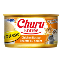INA Churu Entree Can Chicken Mousse CAT 24/3oz NEW