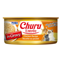 INA Churu Entree Can Chicken In Gravy CAT 24/5.5oz NEW