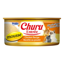 INA Churu Entree Can Chicken Mousse CAT 24/5.5oz NEW