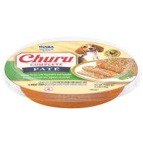 INA Churu Complete Cup Ckn w/Veg&Pmkn Pate DOG 12/4.23oz NEW