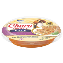 INA Churu Complete Cup Ckn w/Veg&SwPt Pate DOG 12/4.23oz NEW