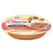 INA Churu Complete Cup Ckn w/Veg In Gravy DOG 12/4.23oz NEW