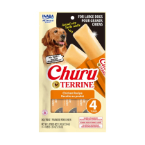 INA Churu Terrine LG DOG Chicken CARTON 8x7.6oz (2) NEW