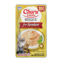 INA Churu Entree Bisque Senior Ckn w/Tuna CARTON 6x1.76oz(8)