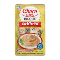 INA Churu Entree Bisque Kitten Tuna CARTON 6x1.76oz (8) NEW