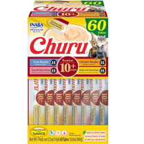 INA Churu Senior 10+ Variety BOX 60pk 30oz (8)