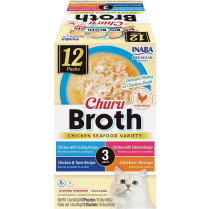 INA Churu Stew Chicken & Tuna VARIETY PACK 12x1.4oz (2)