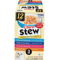 INA Churu Stew Ckn & Seafood VARIETY PACK 12x1.4oz (2)