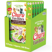 INA Churu Fun Bites CAT Ckn Wrap Ckn/Pumpkn CTN 6x1.26oz (8)