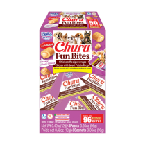 INA Churu Fun Bites DOG Ckn Wrap SwPot BOX 3.36oz (12)*