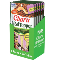 INA Churu Meal Topper DOG Ckn w/ Salmon 4pk CARTON 6x2oz (8)