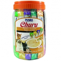 INA Churu Puree Ckn Variety 50pk JUG 25oz (8)