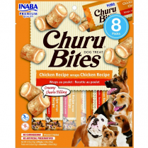 INA Churu Bites DOG Ckn Wrap Ckn 8pk CTN 6x3.4oz (8)*