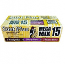 WLS Suet Plus Mega Mix Woodpecker/Peanut/Berry 15pk