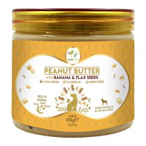 Pawfect 100% Natural P'nut Butter w Banana&Flax 275g (64)