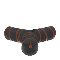 DEKI CloeCluzo CC2013 Cat Toy Tunnel 3-way ORG/BLK