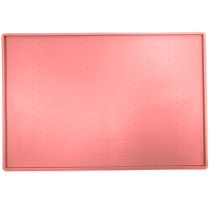 DEKI CloeCluzo CC7065 Silicone Pet Food Mat 14"x21" RED