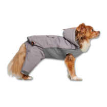 DEKI Gooeez GZ1008 Hooded Full-Body Snowsuit GRY MD