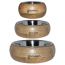 DEKI Gooeez GZ1039 Rounded Bowl Mangowood & Metal SM