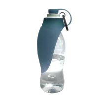 DEKI Gooeez GZ1032 Water Bottle w Silicone Dispenser TEAL *