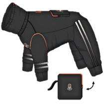 DEKI Gooeez GZ1147 On-The-Go Fullbody Suit GRY/ORG MD