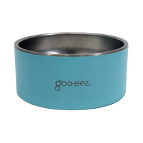 DEKI Gooeez GZ1040 CoolTek Bowl Double-Walled Metal Blue