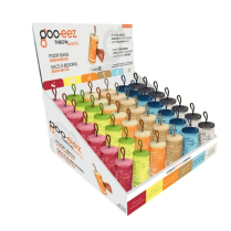 DEKI Gooeez GZ3025 Poop Bag 45ct Counter Display Assort 42pc