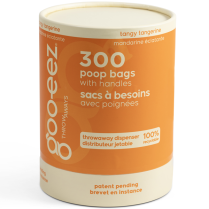 DEKI Gooeez GZ3021 Poop Bag 300ct Value Pk Tangy Tangerine
