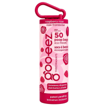 DEKI Gooeez GZ3042 Poop Bag w Dispenser 50ct Rasp/Rose (48)