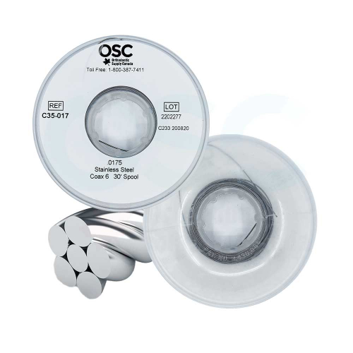 .0175 Coax 6-Strand 30' Spool - OSC