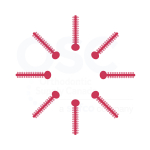 Red Patient Stick Elast-O-Ties