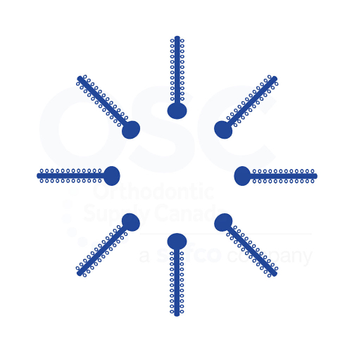 Blue Patient Stick Elast-O-Ties - OSC