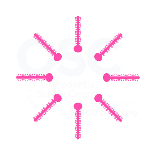 Pink Patient Stick Elast-O-Ties - OSC