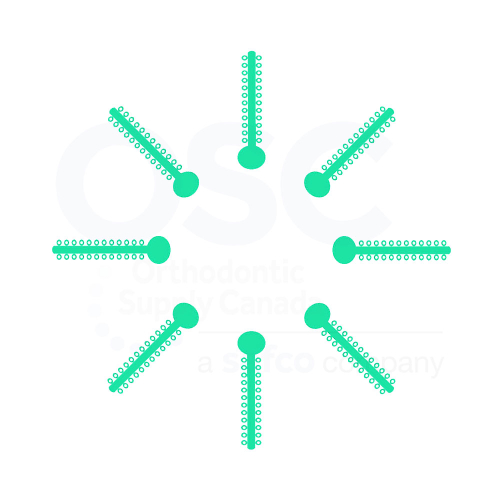 Turquoise Patient Stick Elast-O-Ties - OSC