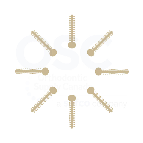  Ivory Patient Stick Elast-O-Ties - OSC