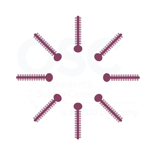Magenta Patient Stick Elast-O-Tie - OSC